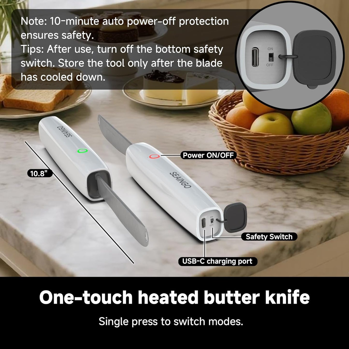 Heated Butter Knife