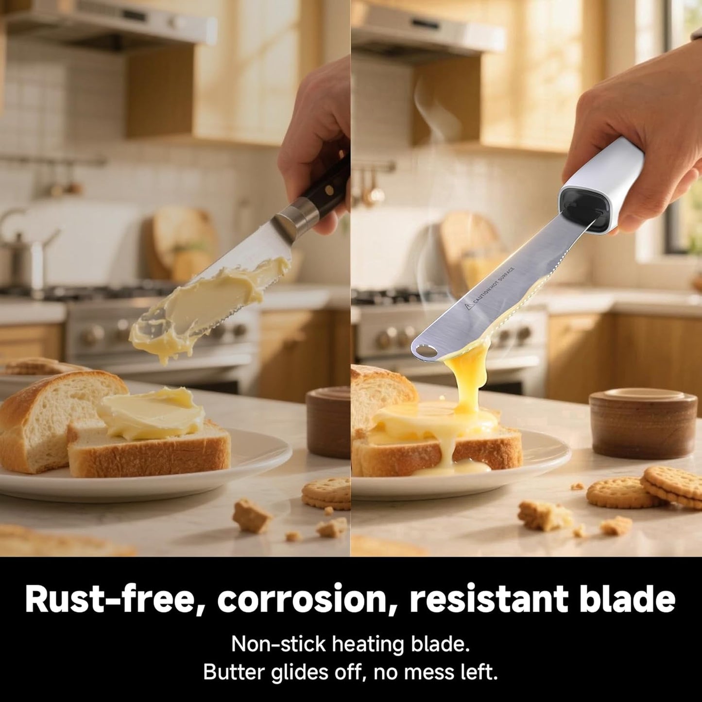 Heated Butter Knife