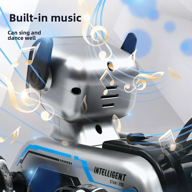 8 WD RC Stunt Car Robot Dog with Remote Control