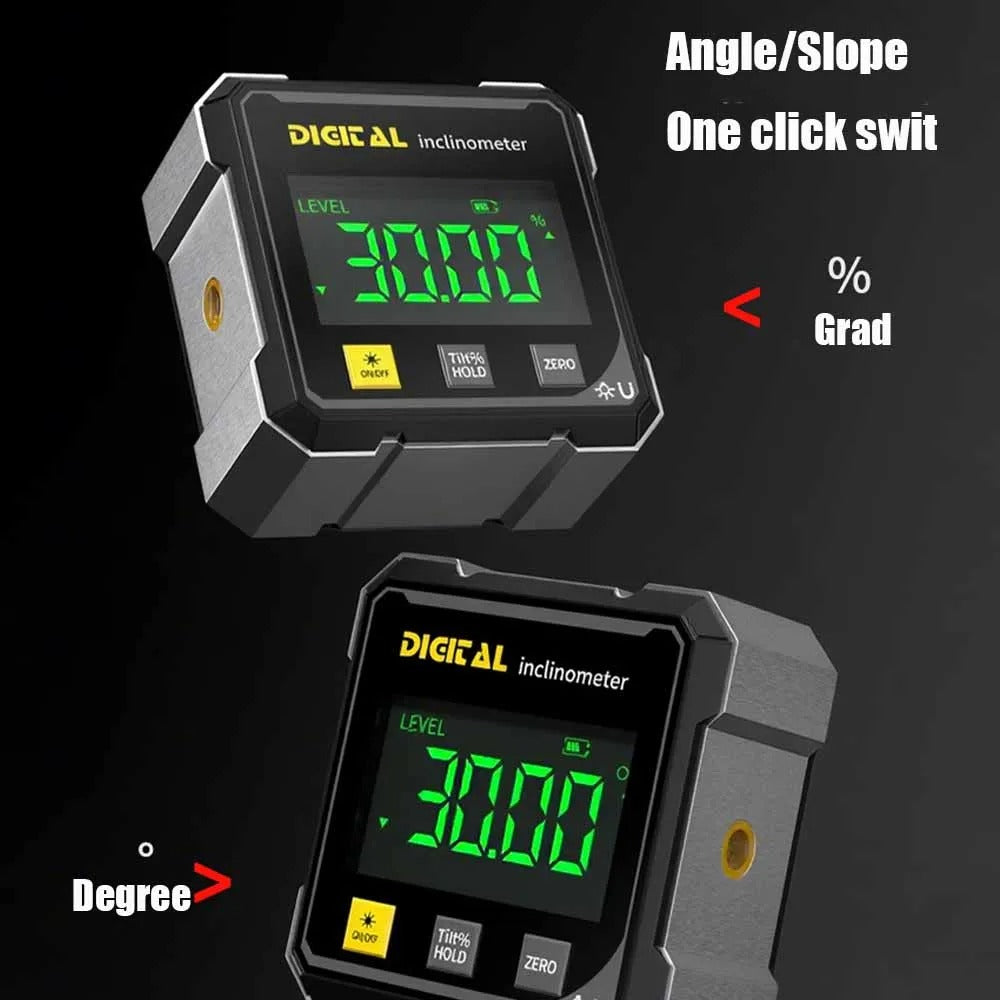 Digital Magnetic Side Laser Inclinometer
