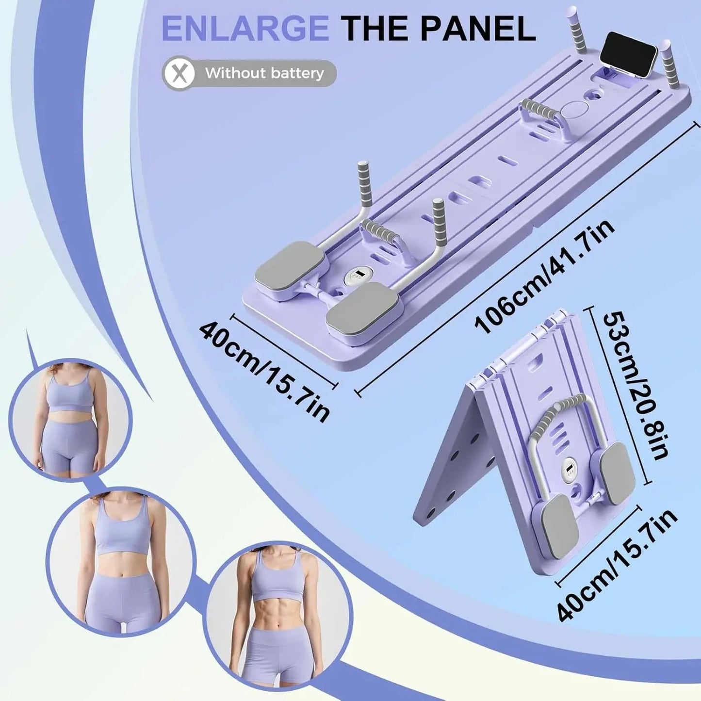 Multifunctional Pilates Abdominal Exercise Pushup Board